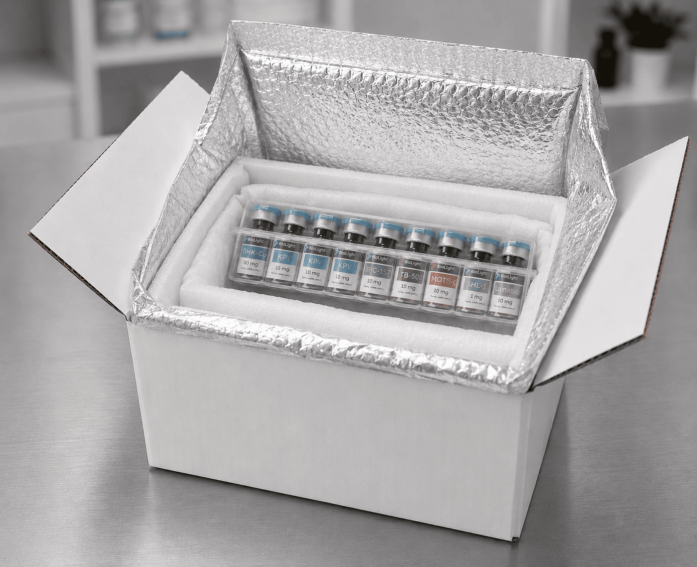 Cold-chain shipping packaging